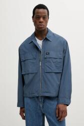 Calvin Klein Jeans rövid kabát átmeneti, oversize, J30J327255 - kék L
