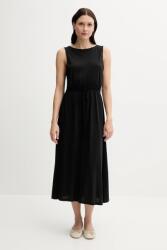 Benetton ruha fekete, midi, egyenes, 3Q225V00X - fekete S