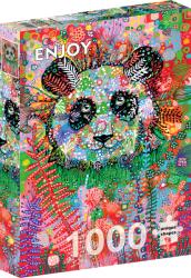 Enjoy - Puzzle Panda enigmatic - 1 000 piese Puzzle
