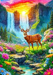 Enjoy - Puzzle Paradisul căprioarelor - 1 000 piese Puzzle