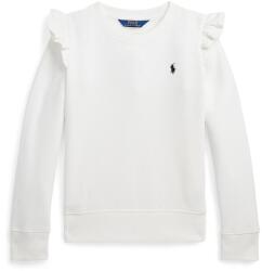 Ralph Lauren gyerek felső fehér, sima, 313916769001 - fehér 130-134