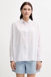 Pepe Jeans ing galléros, rózsaszín, relaxed, PL305100 - lila L