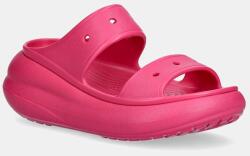 Crocs papucs Classic Crush Sandal rózsaszín, női, platformos, 207670.0ZQ - rózsaszín Női 41/42