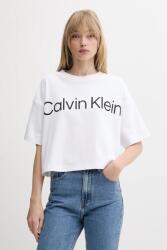 Calvin Klein pamut póló fehér, LV044C903G - fehér XXS