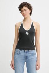 Levi's top GR ELLA HALTER TOP fekete, 001QW - szürke L