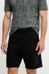 EA7 Emporio Armani pamut rövidnadrág fekete, AF13512.7M000232 - fekete S
