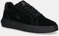 Calvin Klein Jeans velúr sportcipő CHUNKY CUPSOLE SU fekete, YM0YM01299 - fekete Férfi 45