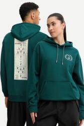 PUMA pamut melegítőfelső PUMA x HARRY POTTER zöld, nyomott mintás, kapucnis, 630093 - zöld XL