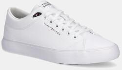 Tommy Hilfiger sportcipő TH HI VULC CORE LOW LTH II ESS fehér, FM0FM05511 - fehér Férfi 45