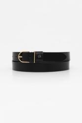 Calvin Klein bőr öv fekete, LV04F7039G - fekete 80