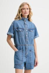 Levi's farmer kezeslábas SS SURPLUS ROMPER galléros, pamut, 001WI - kék S