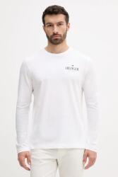 Tommy Hilfiger pamut hosszúujjú fehér, nyomott mintás, MW0MW41293 - fehér M
