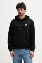 Calvin Klein felső fekete, sima, kapucnis, LV04RC274G - fekete S