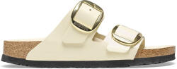 Birkenstock Sandale Leather Arizona Bb Lena Narrow 1026128 high-shine ecru