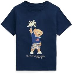 Ralph Lauren t-shirt sötétkék, sima, 322979103001 - sötétkék 117-123