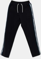 Giorgio Armani gyerek melegítőnadrág sötétkék, nyomott mintás, EB000148 AF10126 - sötétkék 164