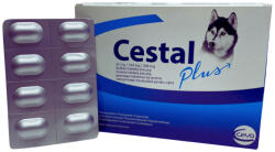 Cestal Antiparazitar intern pentru caini Cestal 8 tab cutie