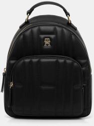 Tommy Hilfiger hátizsák fekete, kis, sima, AW0AW17472 - fekete Univerzális méret