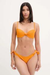 Emporio Armani Underwear kétrészes fürdőruha narancssárga, merevített kosaras, EW000807 AF12193 - narancssárga S