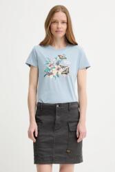 Levi's pamut póló THE PERFECT TEE 17369 - kék XS