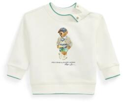 Ralph Lauren felső fehér, nyomott mintás, 320971483001 - fehér 80-83