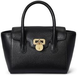 Lauren Ralph Lauren bőr táska fekete, 431969349 - fekete Univerzális méret