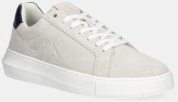 Calvin Klein Jeans velúr sportcipő CHUNKY CUPSOLE SU - bézs Férfi 41
