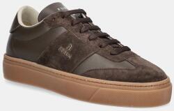 Furla bőr sportcipő Enjoy Lace-Up Sneaker barna, YI79ENJ BX3712 2566S - barna Női 38