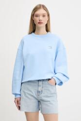 Tommy Hilfiger pamut melegítőfelső fehér, sima, DW0DW19408 - kék XL