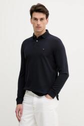 Tommy Hilfiger hosszú ujjú sötétkék, sima, MW0MW20183 - sötétkék XL