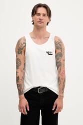 Tommy Jeans pamut top fehér, DM0DM21783 - fehér XL