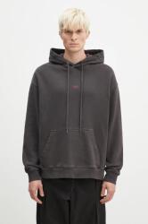 KSUBI pamut melegítőfelső Hit List Biggie Hoodie fekete, férfi, nyomott mintás, kapucnis, MFA24FL001 - fekete M