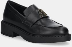 Furla bőr mokaszin New Legacy Loafer fekete, platformos, YJ81FNL WU0000 O6000 - fekete Női 39