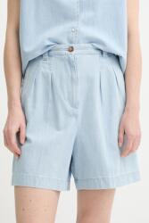 APC A. P. C. farmer rövidnadrág short nola sima, magas derekú, COGXX. F10201 - kék 38