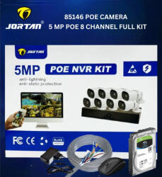 JORTAN 85146 8in1 Kamera Szett (JRT-85146-POE-8)