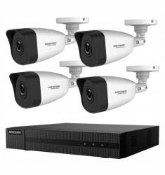 Hikvision HiWatch Hikvision HWK-N4142BH-MH KIT Pre-Installed 1TB HDD 4 ch biztonsági kamera szett 4db kamera (HWK-N4142BH-MH)