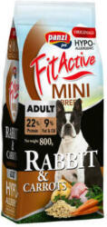 Panzi FitActive Adult Mini Light Hypoallergenic Rabbit & Carrots 800 g