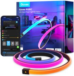 Govee H61C3 RGB Neon Gaming Asztali Dekor LED szalag 3m