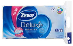 Zewa Toalettpapír, 3 rétegű, kistekercses, 8 tekercs, ZEWA "Deluxe", fehér (KHHZ02) - onlinepapirbolt