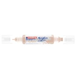 edding Akril marker 2-3mm, és 5-10mm, 3D kétvégű Edding 5400 bézs (36519) - irodasziget