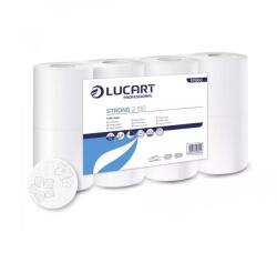 Lucart Toalettpapír 2 rétegű 150 lap/tekercs cellulóz 8 tekercs/csomag 2.150 Strong Lucart_811B60J fehér (43511) - irodasziget