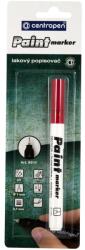 Centropen Lakkmarker 0, 7mm, vékony metál hegy Centropen 9211 piros (53494) - irodasziget