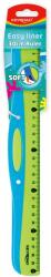 Keyroad Vonalzó 30 cm, Keyroad EasyLiner vegyes színek (38542) - irodasziget
