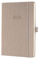 Sigel Naptár, A5, heti, 2025, kemény borító, SIGEL Conceptum, taupe (SIC2560) - irodasziget