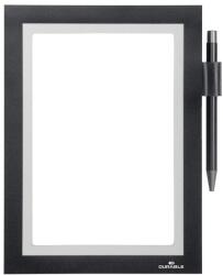 Durable Infókeret A5, öntapadó hátlap, mágneses záródás Duraframe® Note fekete (DU499401)