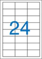 Victoria Paper Etikett, univerzális, 64, 6×33, 8 mm, VICTORIA PAPER, 2400 etikett/csomag (LCV11367) - irodasziget