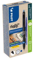 Pilot Rollertoll, 0, 35 mm, törölhető, nyomógombos, PILOT Frixion Ball Plus, kék + betét (PFBPKB) - irodasziget