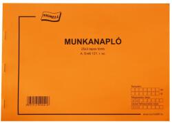 Bluering Erdő munkanapló A4, fekvő 25×3 példányos 121/V (57528)