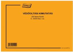 Nyomell Védőoltási kimutatás c. 3334-5/2009új (C333452009UJ) - irodasziget