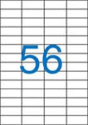 Victoria Paper Etikett, univerzális, 52, 5×21, 2 mm, VICTORIA PAPER, 5600 etikett/csomag (LCV11384) - irodasziget